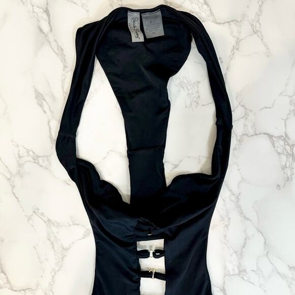 BEACH BUNNY BASICS ONE PIECE SWIMSUIT SZ XL $198 - Picture 12 of 13